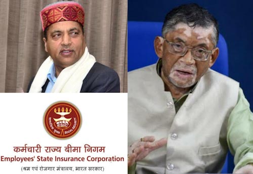 HP CM writes to Labour Minister; urges ESIC to provide financial assistance to workers