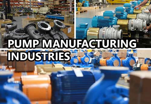 Pump manufacturing MSMEs demand cut in import duty