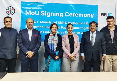 Paytm to train 6000 persons on FinTech in 3 years under Flexi-MoU scheme of DGT