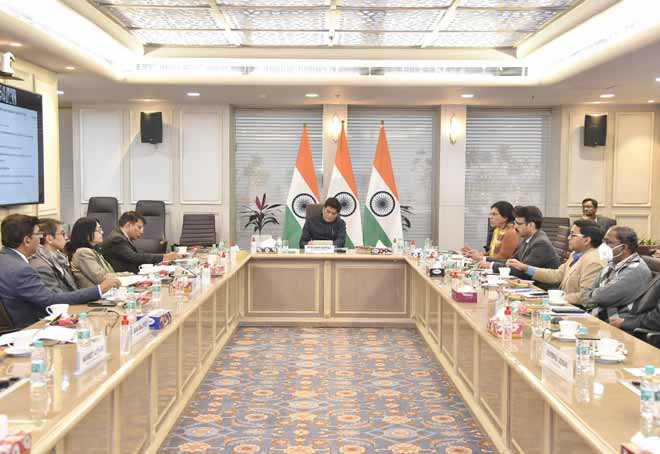 Union Minister Piyush Goyal directs Ministries to find features of data layers to boost NMP Platform