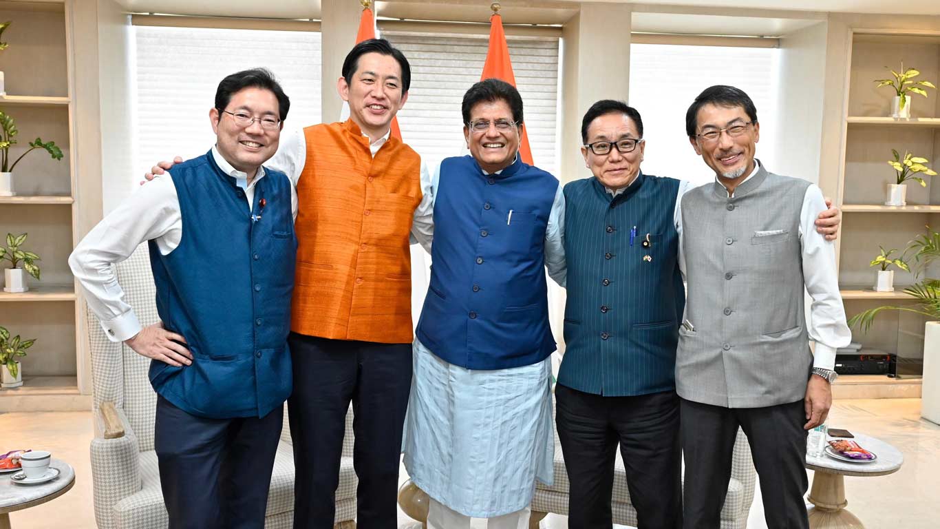 Piyush Goyal Holds Talks With Japanese Delegation To Boost Economic Ties 