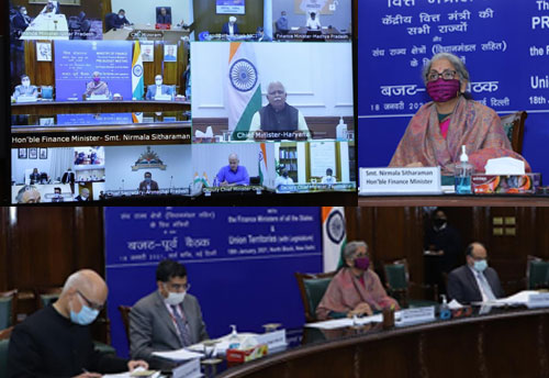 Nirmala Sitharaman holds Pre-Budget meeting with state Finance Ministers