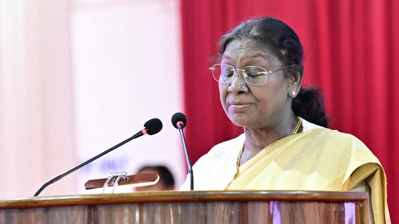 President: India On Track For Viksit Bharat With Reforms, Investments And Jobs