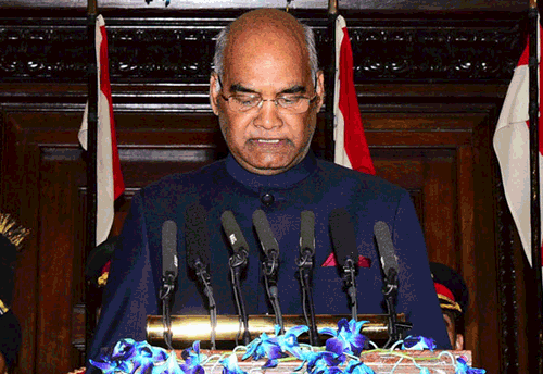 President Kovind in his first speech emphasizes role of entrepreneurs-startups