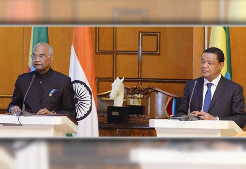 President Ram Nath Kovind invites investors from Ethiopia to come and Make in India
