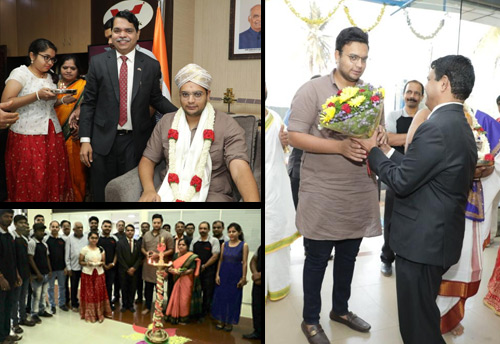Maharaja of Mysuru visits MSME unit ‘Pushpak Products’ in B’luru