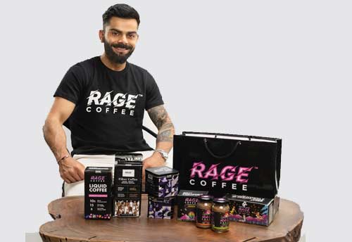 Indian Cricketer Virat Kohli invests in Delhi-based startup Rage Coffee