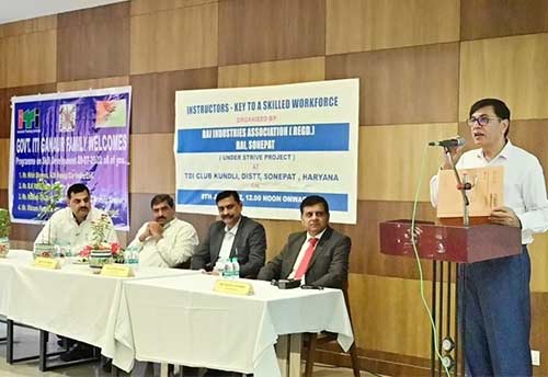 RAI Industries Association focuses on robust training of trainers at ITIs across Sonepat