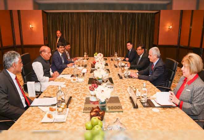 Defence Minister Rajnath Singh invites global OEMs to set up manufacturing units in India