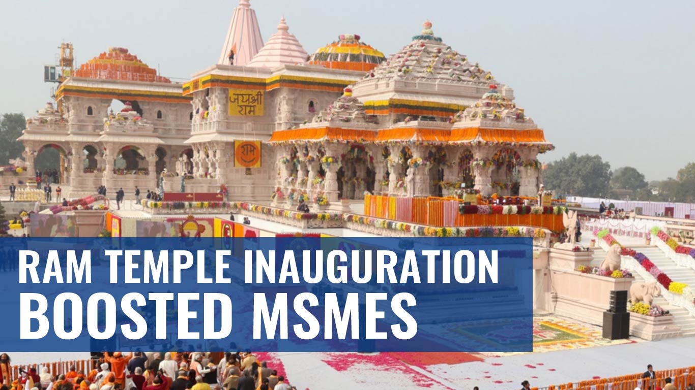 Ayodhya's Ram Temple Inauguration Boosted MSMEs, Rs 55,000 Crore Business Claimed