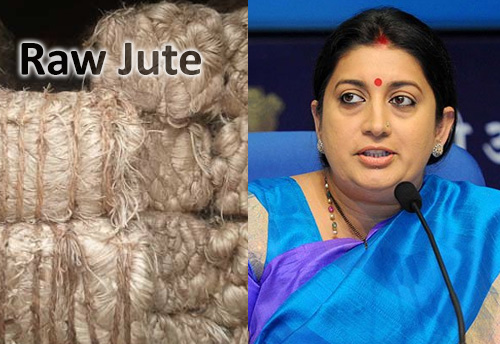 Jute industry writes to Smriti Irani over declining raw jute prices