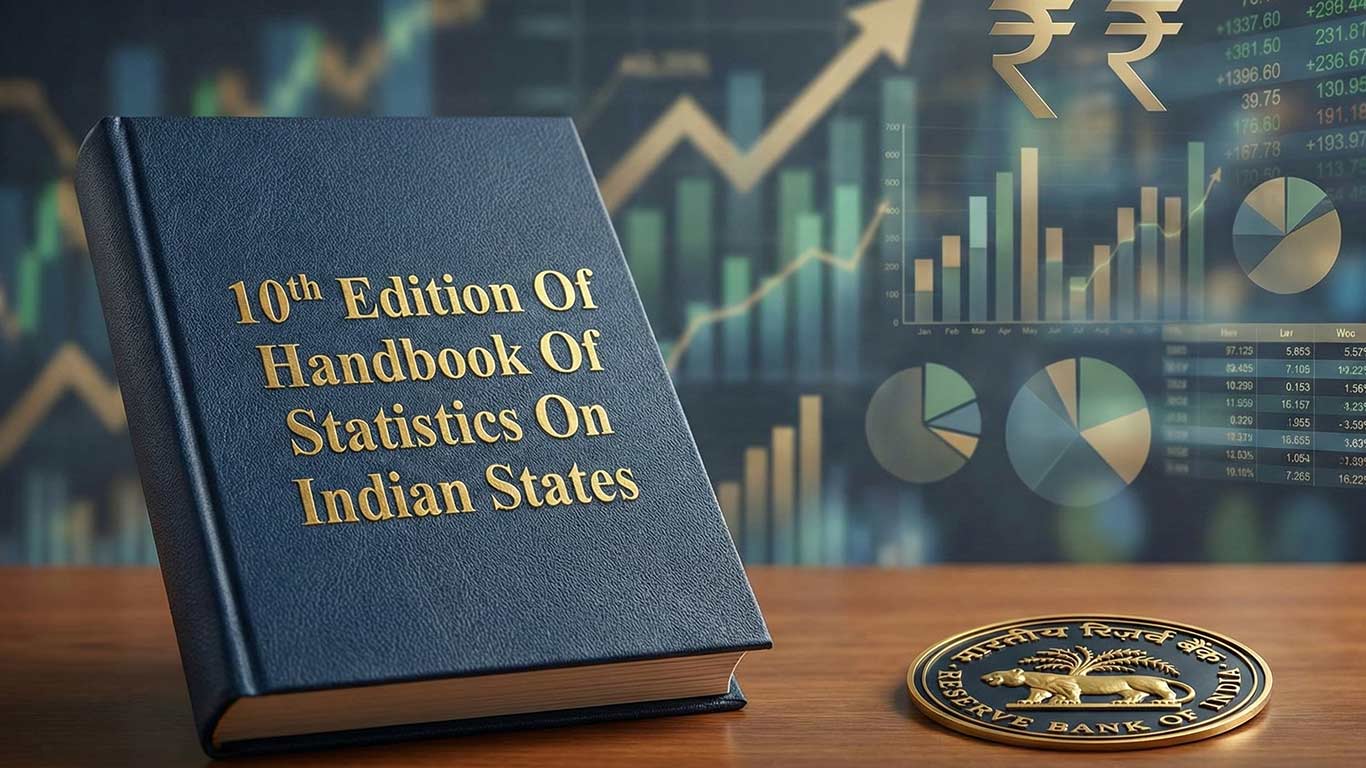 RBI Releases 10th Edition Of Handbook Of Statistics On Indian States