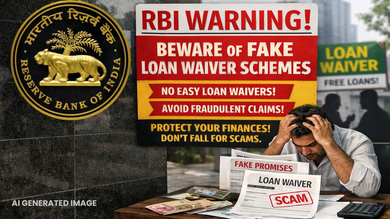 RBI Flags Fake Loan Waiver Campaigns Involving Banks And NBFCs