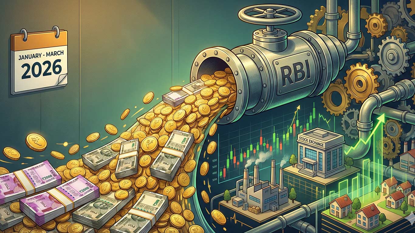 RBI Likely To Inject Up To Rs 2.5 Lakh Cr via OMOs In Jan–Mar 2026: HSBC Report
