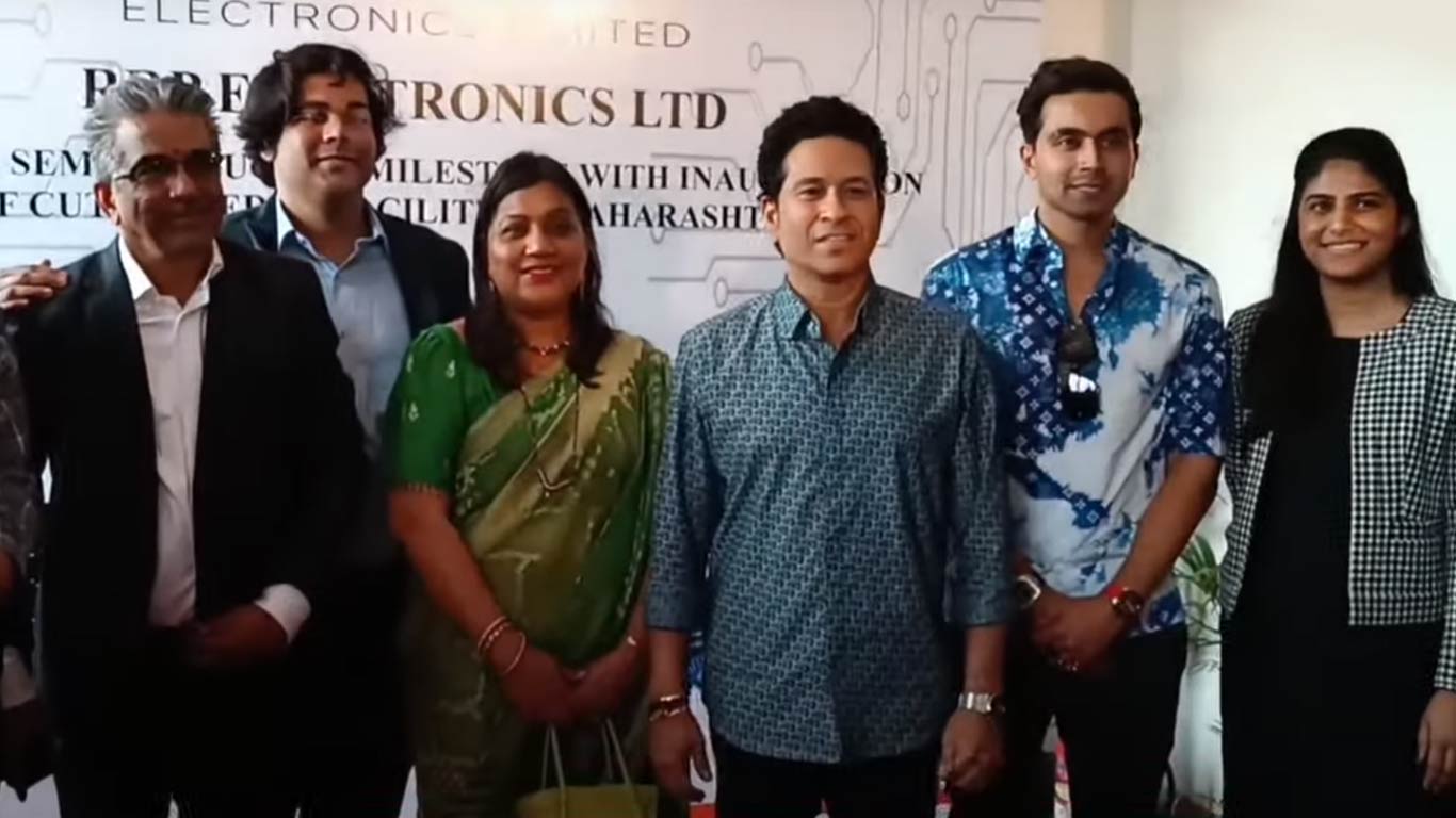 Sachin Tendulkar Supported Start-up RRP Electronics To Invest Rs. 5,000 Cr In Semiconductor Facility