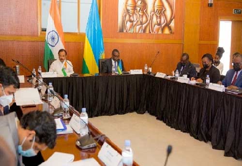 MoS Muraleedharan inaugurates Rwanda-India Entrepreneurship Development Centre, Kigali