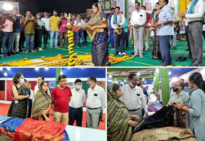 Expo for handwoven products underway in Bhubaneswar till Oct 9