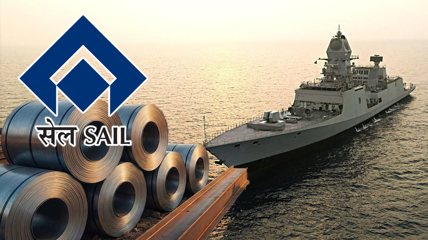 SAIL Supplies Special Steel for INS Taragiri, Boosts Defence Indigenisation