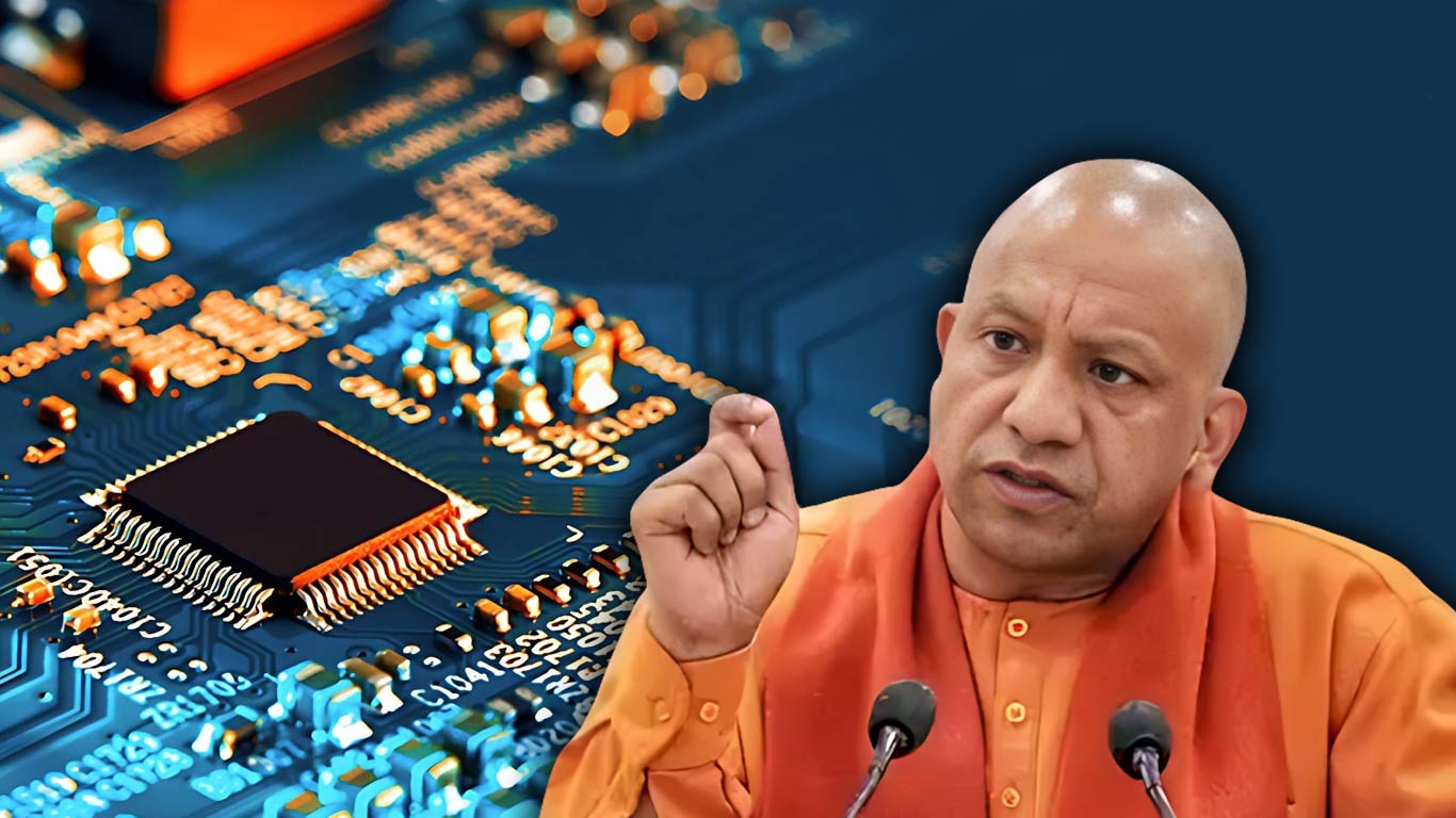 CM Yogi Unveils Plan For UP's Semiconductor Industry Growth