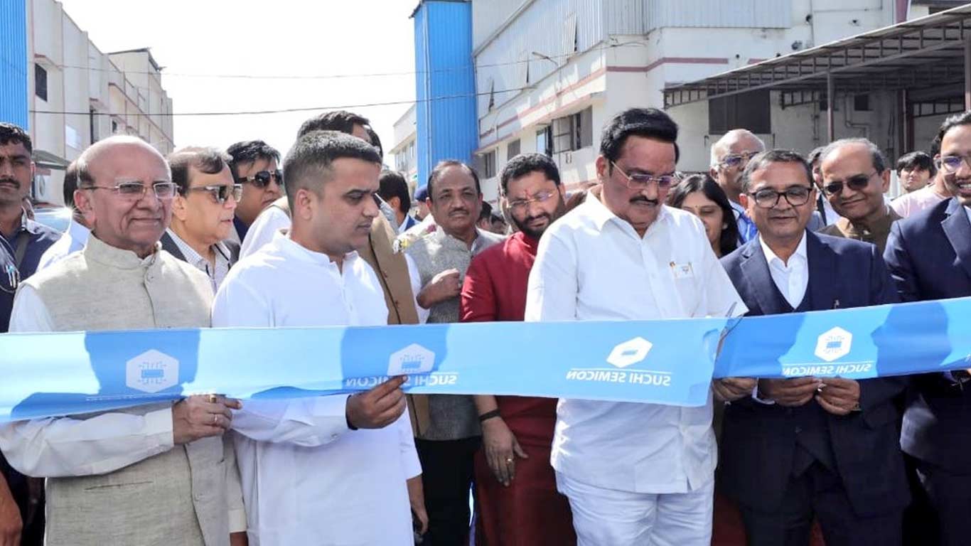 Gujarat Launches Rs 840 Crore Semiconductor Facility In Surat