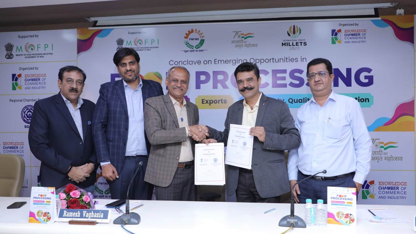 SGCCI Partners With KCCI To Boost Food Processing Industry In South Gujarat