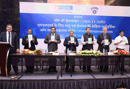 SIDBI-FISME launches ‘360 degree’ GST support system for MSMEs