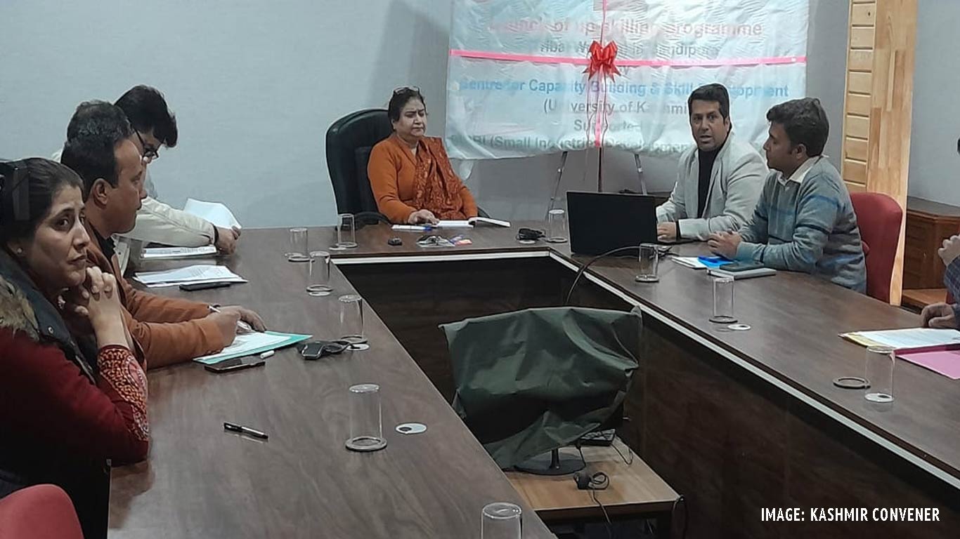 Kashmir University Partners SIDBI To Impart Skill Training To Tribal Women In Bandipora