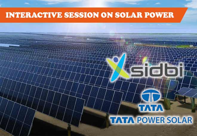 FOSMI to hold sessions on solar energy with Tata Power Solar and SIDBI on Sept 2