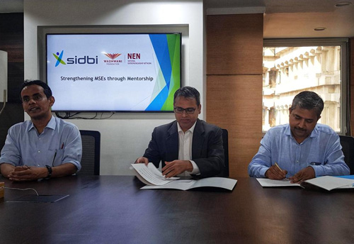 SIDBI signs MoU with Wadhwani Foundation to strengthen MSEs