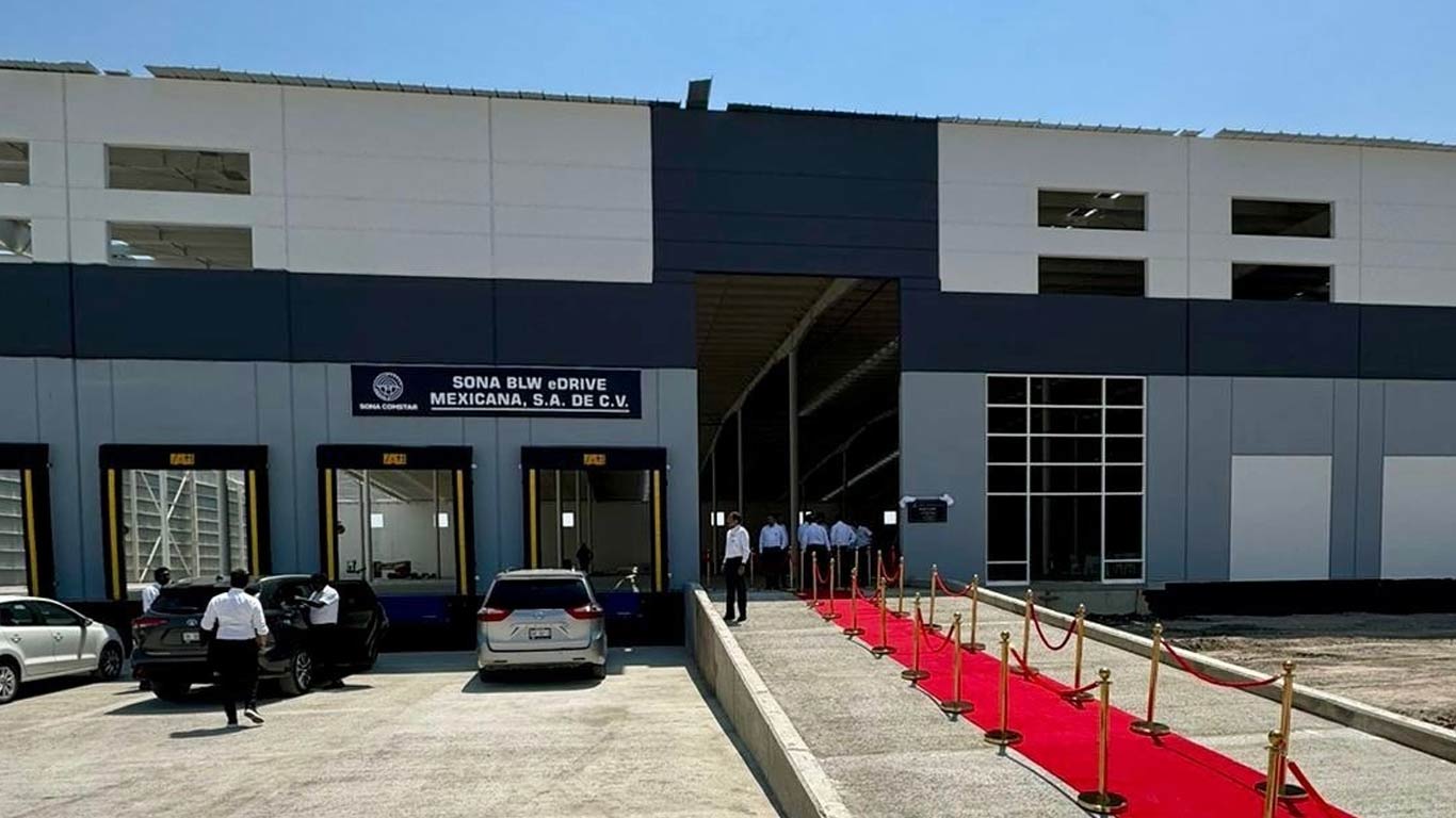 Sona Comstar Opens Plant In Mexico To Produce Driveline Systems For Battery Electric Vehicles