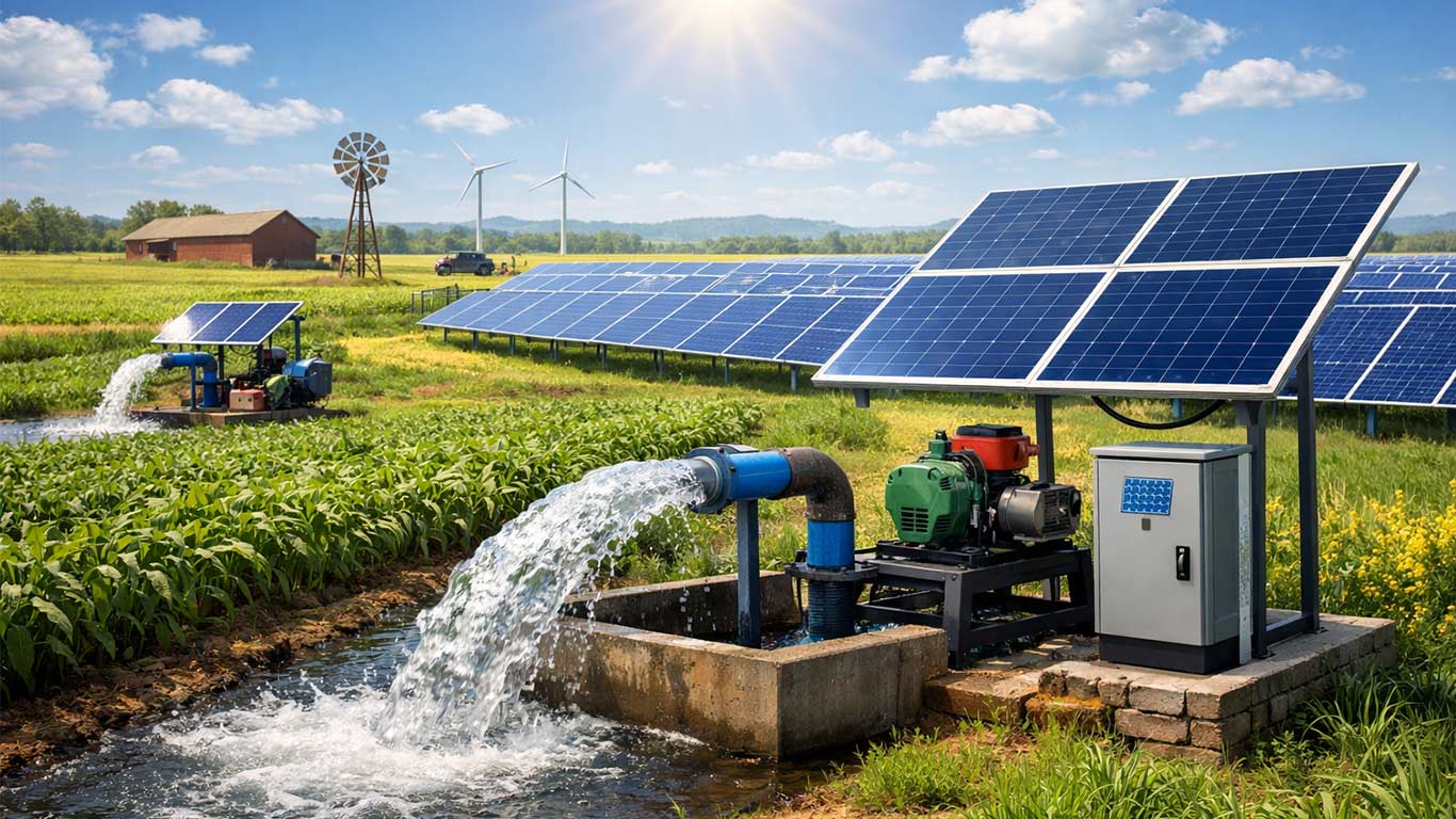 No Demand Yet From Andhra Pradesh For Solar Plants And Pumps Under Key PM-KUSUM Components: MoS Naik