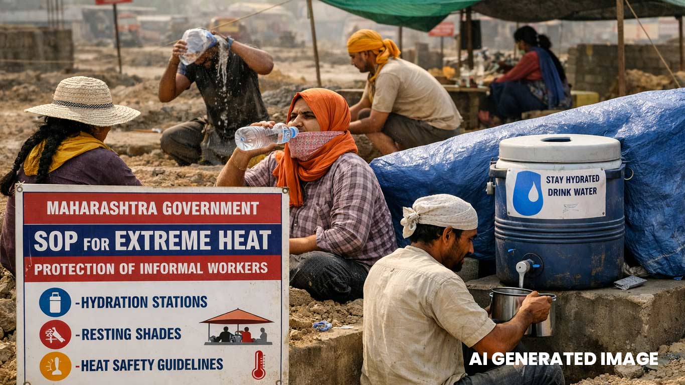 Maharashtra Issues SOP To Protect Informal Workers From Extreme Heat