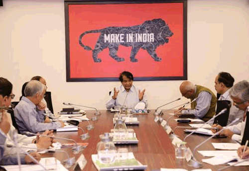 Prabhu holds meeting with departments-MSME Ministry to discuss plan for increasing growth rate of districts