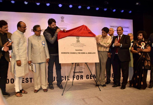 Prabhu launches domestic council for gems & jewellery sector