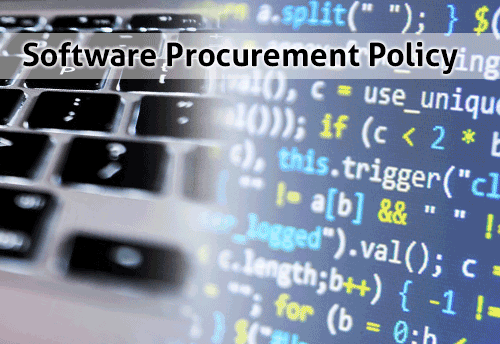 Software Procurement Policy formulated; to have special provisions for start-ups and MSMEs