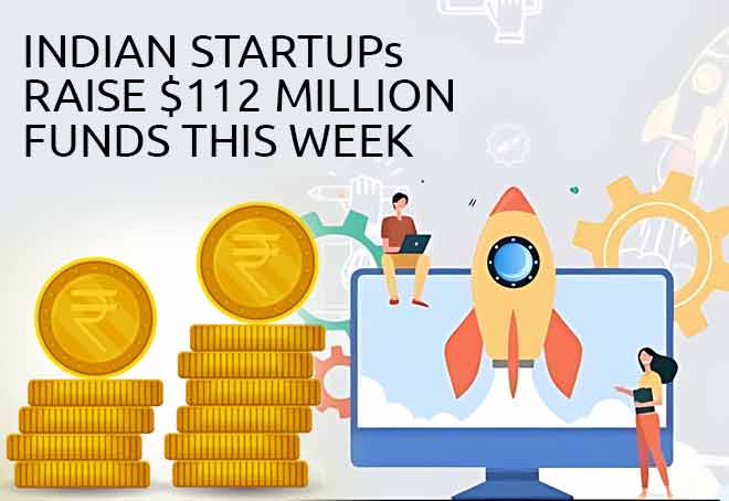 Indian startups raise $112 million funds this week