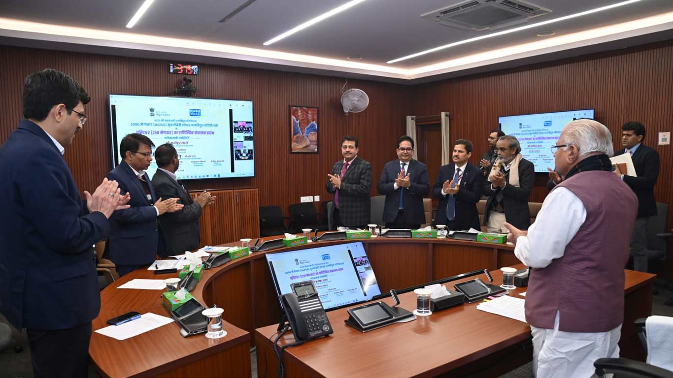 Manohar Lal Inaugurates 250 MW Unit At Subansiri Lower Hydropower Project