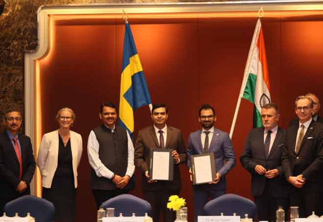 Maharashtra to work with Sweden India Business Council for promoting sustainable infra, defence mfg