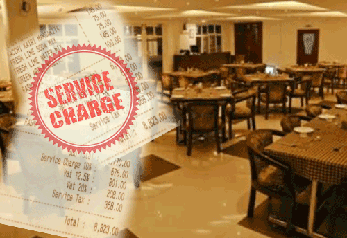 Dept of Consumer Affairs has issued advisory to States on levy of Service Charge by Hotels