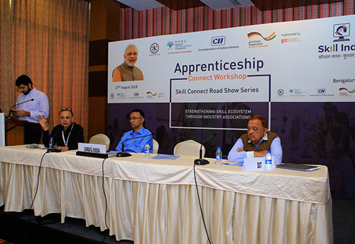 4th workshop held under Skill Connect Road Show in B'luru to promote industry participation in Apprenticeship program 