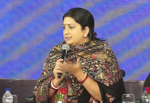 Indian apparel industry performing positive despite global changes: Smriti Irani