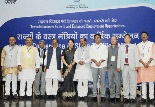 Need for capacity enhancement in production of textile machinery & better branding of sector: Smriti Irani