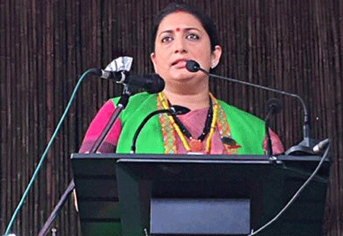Arunachal to get 6 more incubation centres to boost readymade garment industry, says Smriti Irani