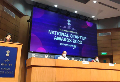 Piyush Goyal announces the results of National Startup Awards 2020