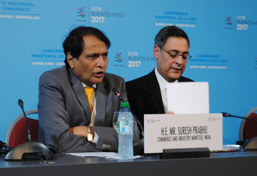 Prabhu differs on bringing MSME issue into purview of WTO agenda, MSMEs at home back Minister