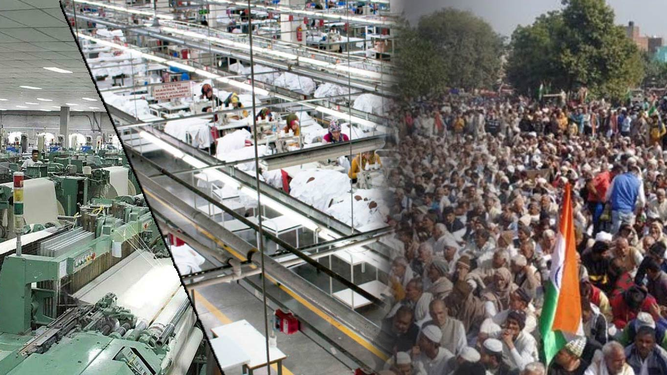 Farmer Protests Push Punjab Textile Trade To Sharp Decline