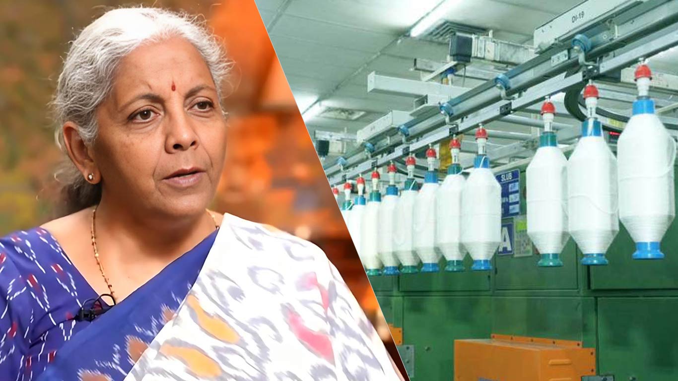 Cotton Yarn Exports Slump 50%: Textile Industry Begs Sitharaman for Bailout