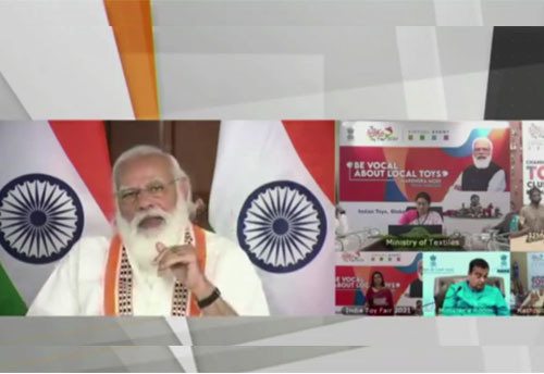 PM calls to bring out hidden potential of toy industry in India