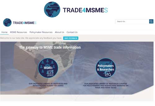 WTO launches online platform for MSMEs to support in international trade