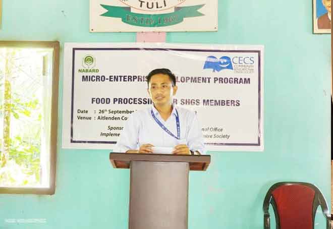 Skill development programme for food processing underway in Tuli, Nagaland